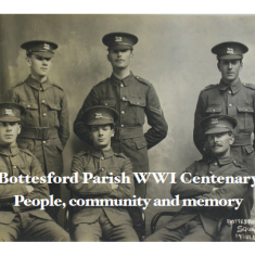 Invitation to Bottesford Parish WW1 Centenary Launch held on Sunday 28th September 2014 Invitation to WW1 Centenary Launch