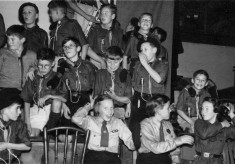 Scouts and Guides rehearsal