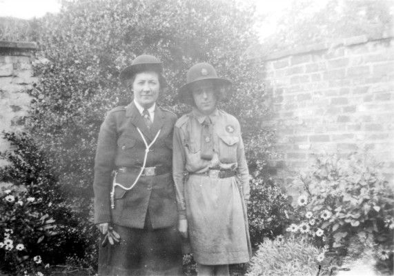 Guides leader and daughter Guides leader and daughter