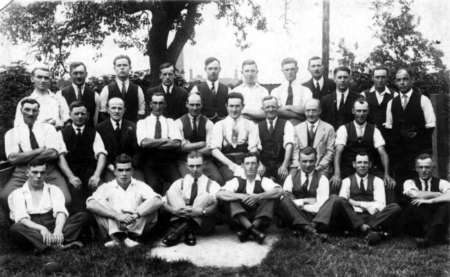 British Legion members in Bottesford British Legion members in Bottesford