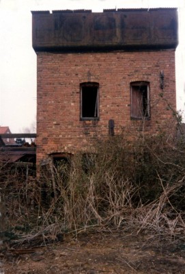 Snap shot of one of the water towers at The Vineries on Belvoir Road