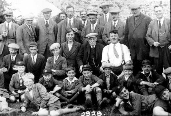 Bottesford Angling Association group picture, 1929