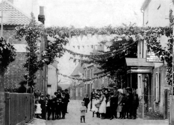 Village celebration in 1911, Chapel Street Village celebration in 1911, Chapel Street