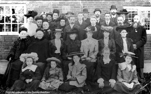 Victorian wedding group Victorian wedding group