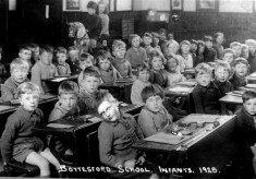 The village infants class in 1928