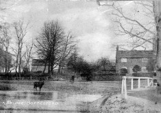 old postcard of Bottesford, Normanton Lane ford