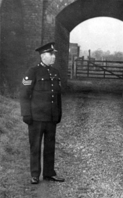Sgt Bradshaw at Great Bowden