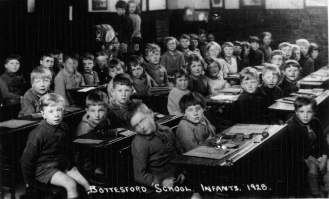 Bottesford village school infants class 1928