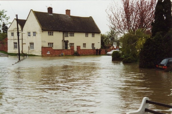 River flooded by Rutland Flats River flooded by Rutland Flats