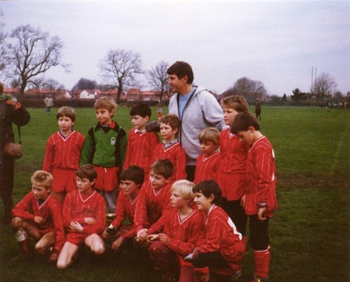 Colour photo juniors football team Colour photo juniors football team