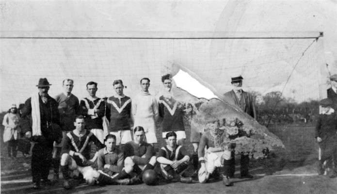Mens football team ca.1920 Mens football team ca.1920