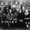 Bottesford juniors class in school yard
