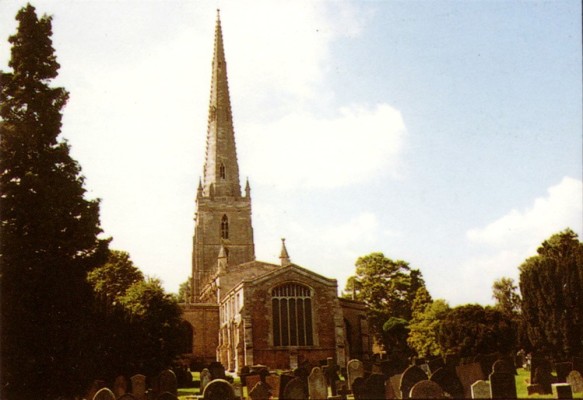 colour photo of St Marys church seen from east