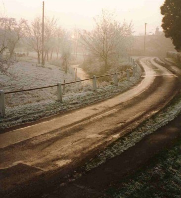 Winter scene - Devon Lane Winter scene - Devon Lane