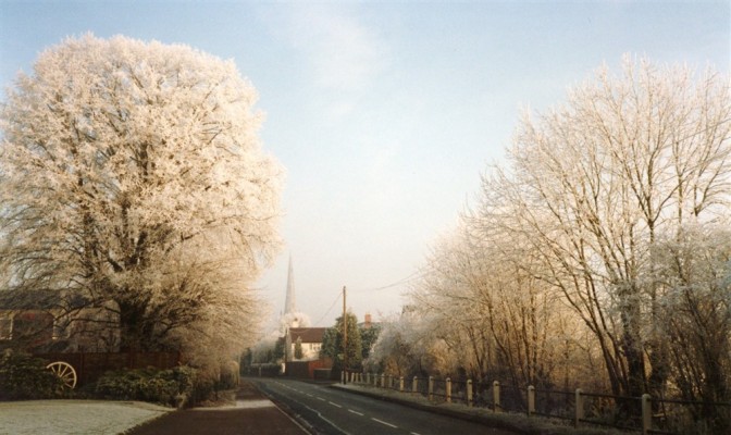 Winter scene - Belvoir Road