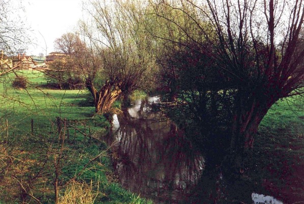 River Devon and Beckingthorpe fields River Devon and Beckingthorpe fields