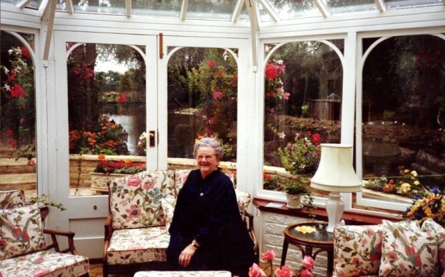 Vera Bradshaw in Easthorpe Mill House Vera Bradshaw in Easthorpe Mill House