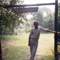 Michael Bradshaw at Scouts camp