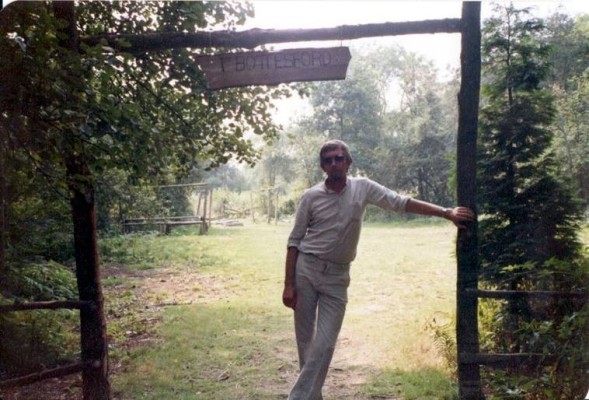 Michael Bradshaw at Scouts camp