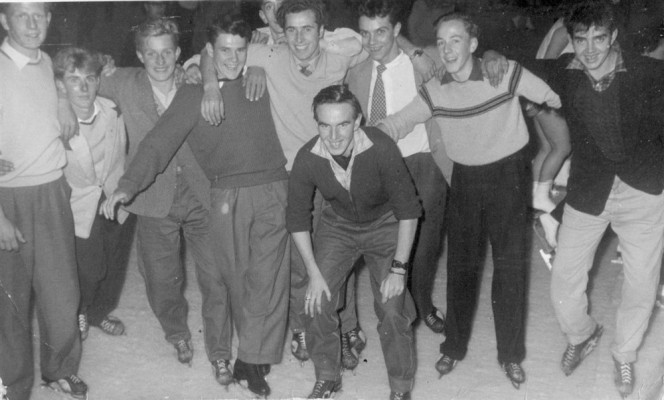 At Nottingham Ice Rink, 1960s At Nottingham Ice Rink, 1960s
