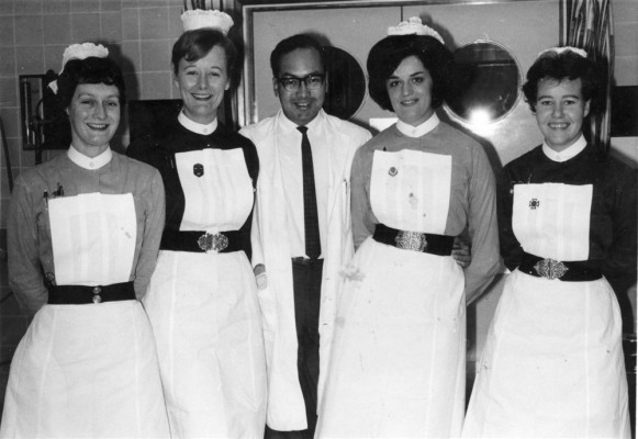 Gina Topps and other senior hospital staff