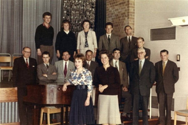 Teachers of the newly established Bottesford Secondary School 1