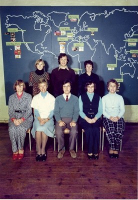 Teachers of the newly established Bottesford Secondary School 2