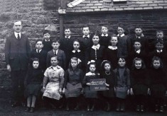 Crossmichael village school class