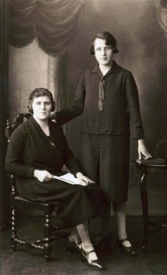 Portait of Mary and Margaret Johnstone