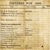 Bottesford Cricket Club fixtures card