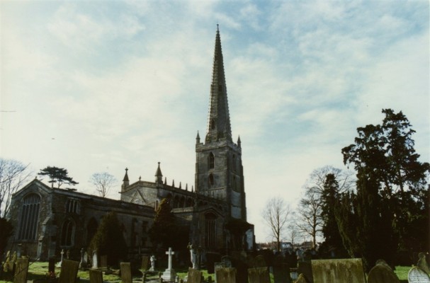 Photo of Bottesford church seen from northeast
