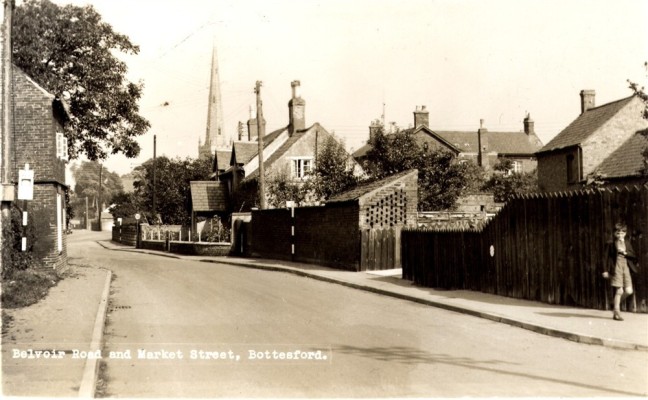 Postcard of Belvoir Road and Three Ways
