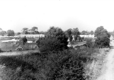 Old army camp on Orston Lane