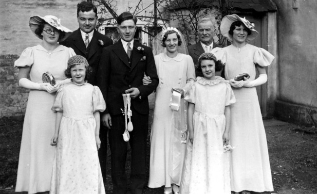 Palmer family wedding - 1950s Palmer family wedding - 1950s