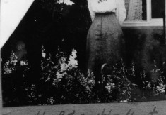 Old picture of Hilda Hall and Alice