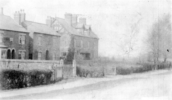 Old picture of houses on Belvoir Road Old picture of houses on Belvoir Road