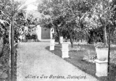 Postcard of Allen's Tea Gardens, Bottesford