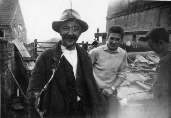 At Church Farm, Mr Palmer and two trainees