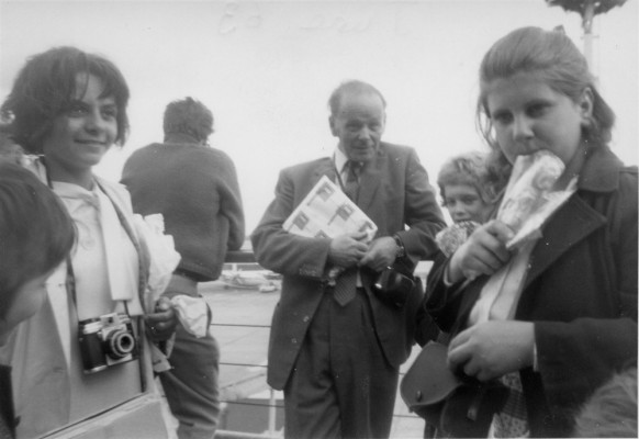 A family visit to the airport