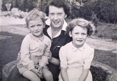 Mrs Marsh and two children