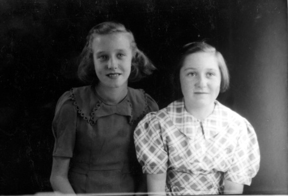 Betty Culpin and Sheila Tarring, Brenda Sellers' cousins