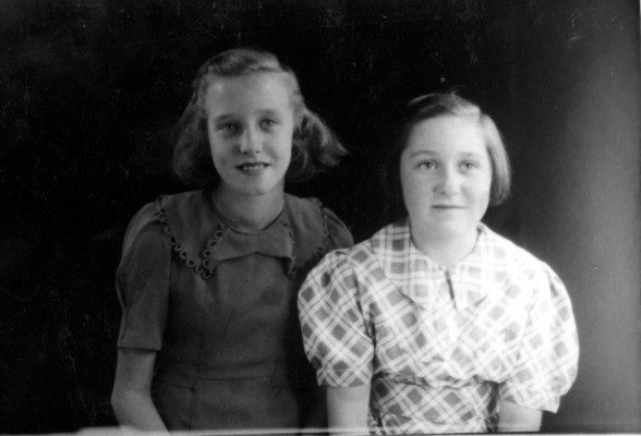 Betty Culpin and Sheila Tarring, Brenda Sellers' cousins