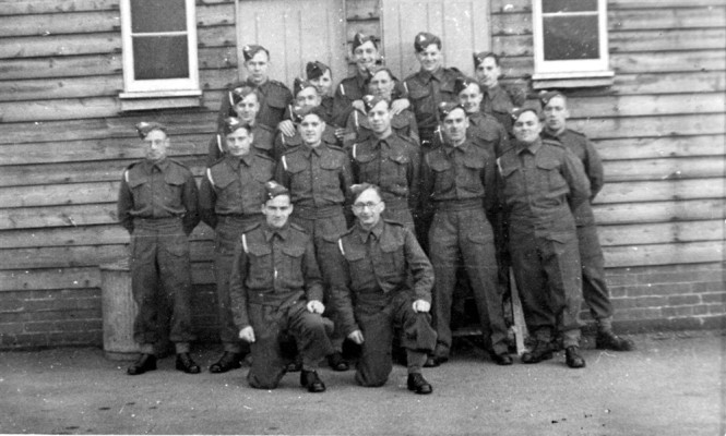 Dad in the army
