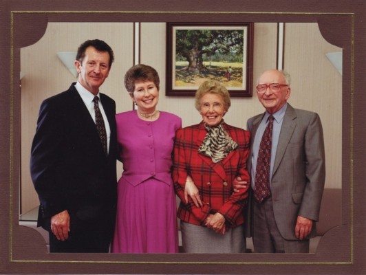 Eric and Brenda Turier, Ingrid Sellers and Frank Sellers