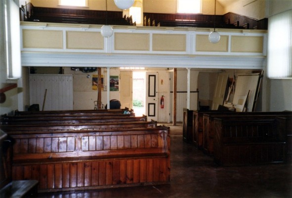 During refurbishment of the Methodist chapel - 2