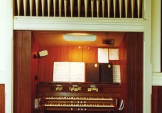 The old organ at the Methodist chapel