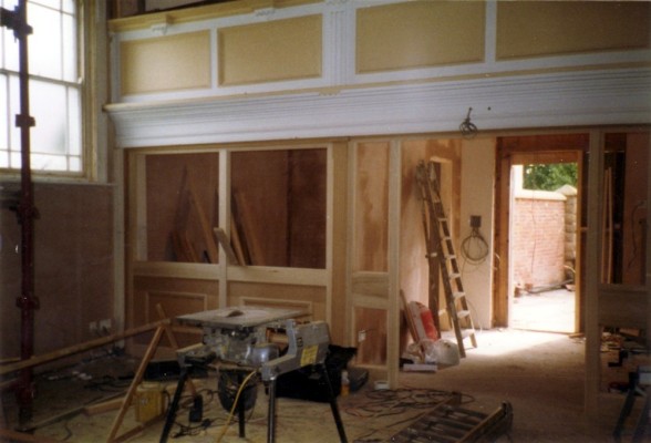 During refurbishment of the Methodist chapel - 4