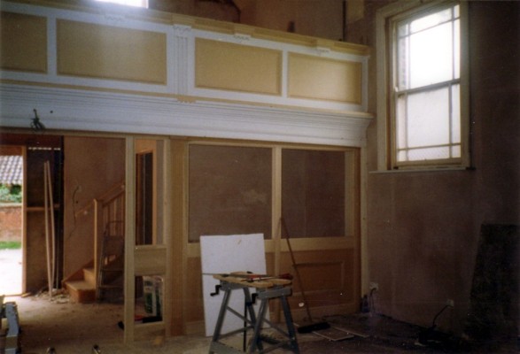 During refurbishment of the Methodist chapel - 5