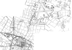Bottesford Airfield map in article about Lancaster S-Sugar