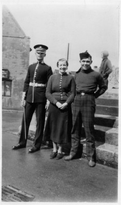 Brothers and sister during the war